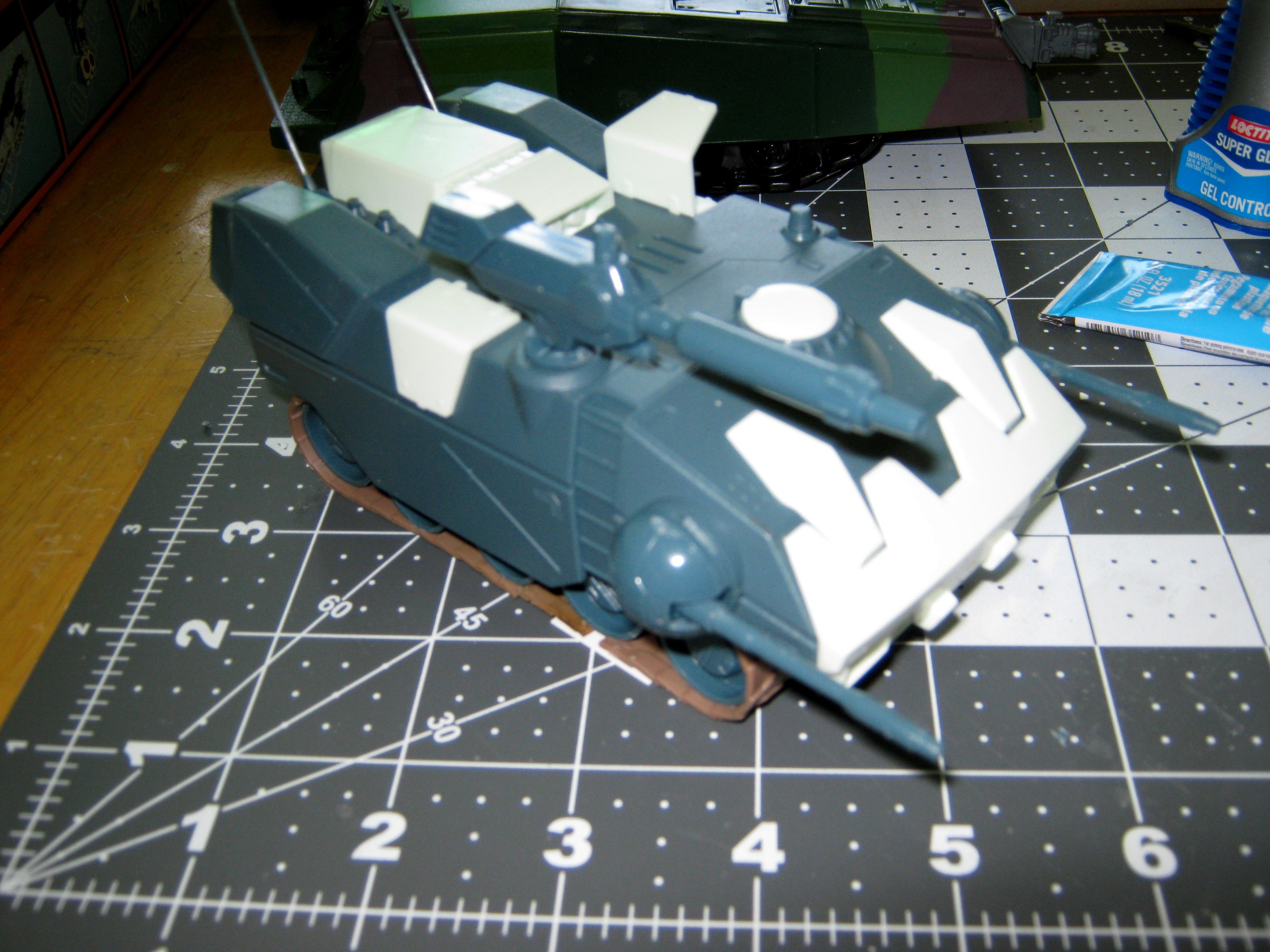 Anime, Crusher Joe, Dark Age Of Technology, Galleon, Tank Galleon Project Gallery DakkaDakka